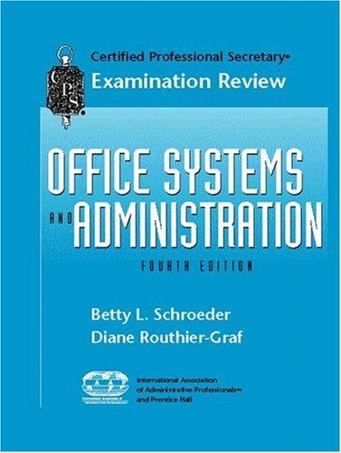 Cover for CPS Examination Review for Office Systems and Administration (4th Edition)