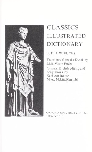 Cover for Classics illustrated dictionary