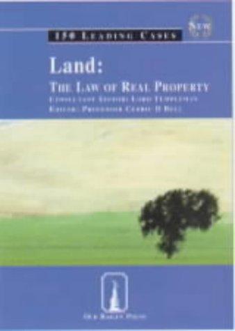 Cover for Land: the Law of Real Property