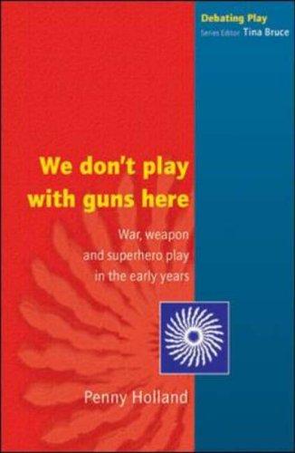 Cover for We don't play with guns here