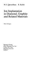 Cover for Ion implantation in diamond, graphite andrelated materials
