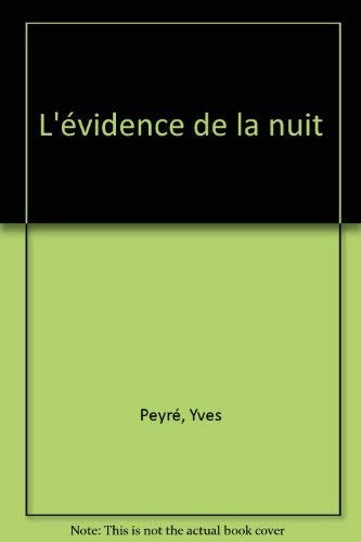 Cover for L' évidence de la nuit