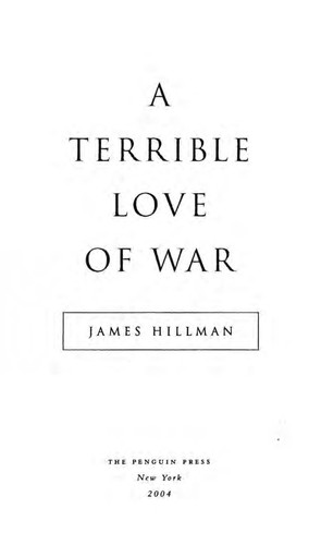 Cover for A Terrible Love of War