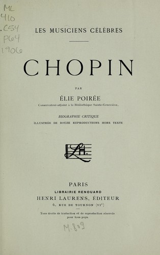 Cover for Chopin