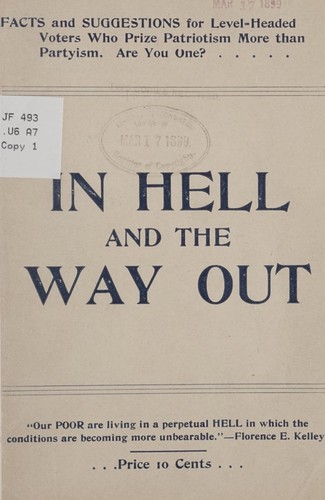 Cover for In hell and the way out