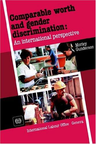 Cover for Comparable worth and gender discrimination