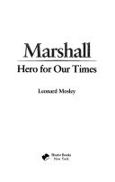 Cover for Marshall, hero for our times