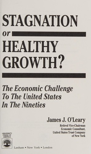 Cover for Stagnation or healthy growth?