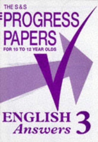 Cover for S and S Progress Papers (The S & S Progress Papers)