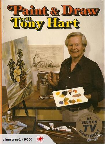 Cover for Paint & draw with Tony Hart.