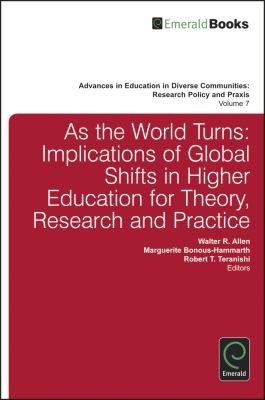 Cover for As the World Turns
            
                Advances in Education in Diverse Communities