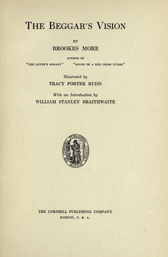 Cover for The beggar's vision