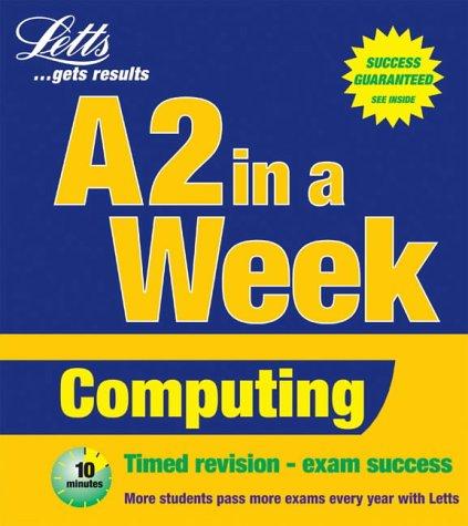 Cover for Computing (Revise A2 in a Week)