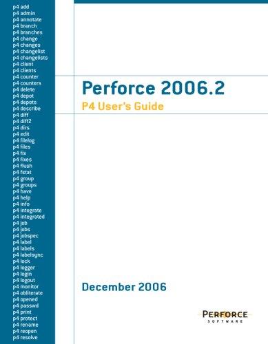 Cover for Perforce 2006.2 P4 User's Guide