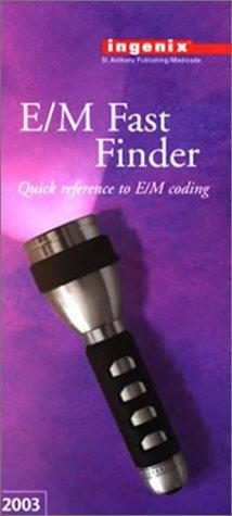 Cover for The E/M Fast Finder 2003
