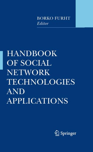 Cover for Handbook of Social Network Technologies and Applications
