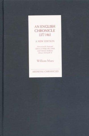 Cover for An English chronicle, 1377-1461