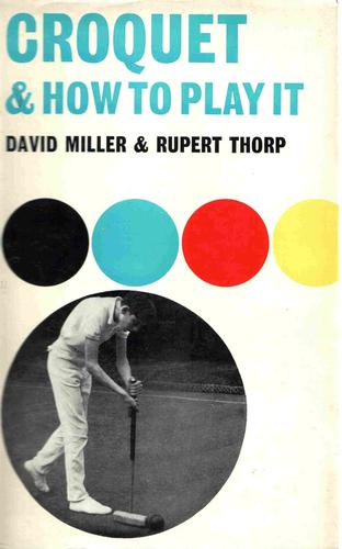 Cover for Croquet and how to play it