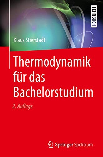 Cover for Thermodynamik für das Bachelorstudium