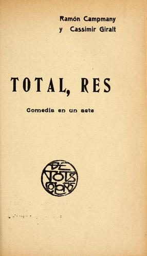 Cover for Total res