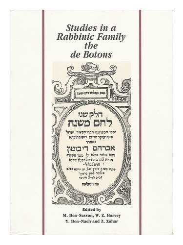 Cover for Studies in a rabbinic family