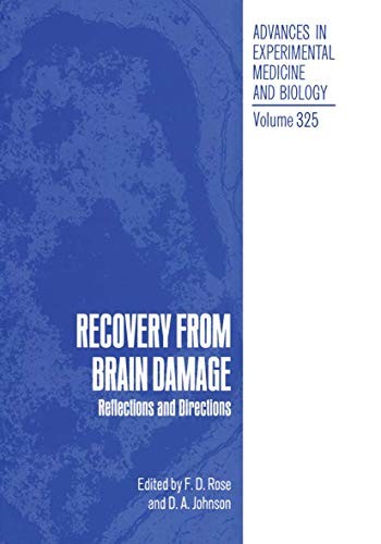 Cover for Recovery from Brain Damage