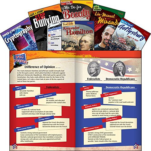 Cover for Time Informational Text, Grade 8 Set 1