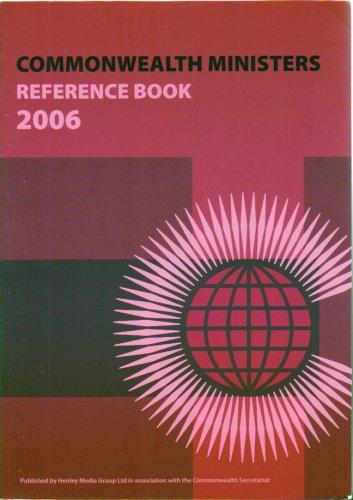 Cover for Commonwealth Ministers Reference Book 2006