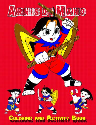 Cover for Arnis de Mano Coloring and Activity Book