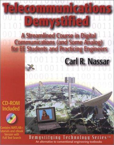 Cover for Telecommunications Demystified (With CD-ROM) (Demystifying Technology Series)