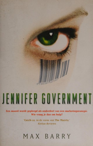 Cover for Jennifer Government
