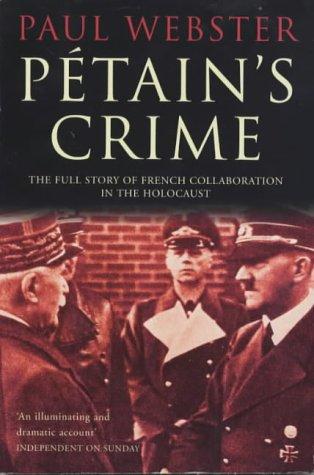 Cover for Petain's Crime