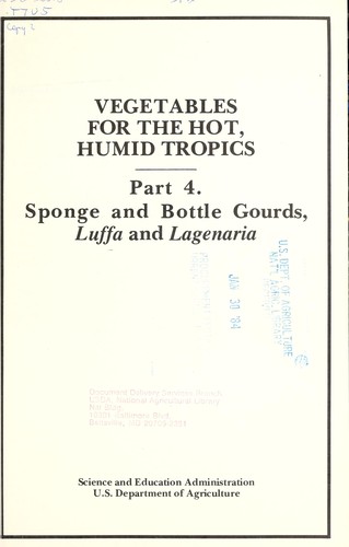 Cover for Sponge and bottle gourds, Luffa and Lagenaria