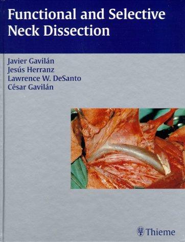 Cover for Functional and Selective Neck Dissection