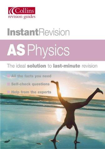 Cover for AS Physics (Instant Revision)
