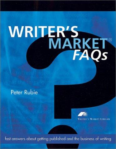 Cover for Writer's market FAQs