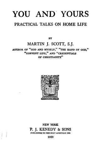 Cover for You and yours