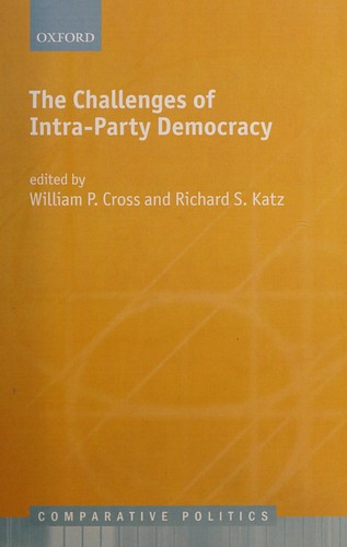 Cover for Challenges of Intra-Party Democracy