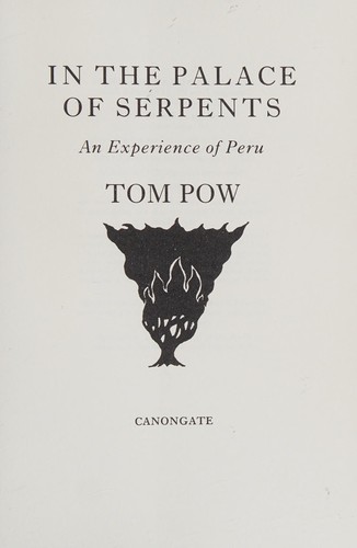 Cover for In the palace of serpents