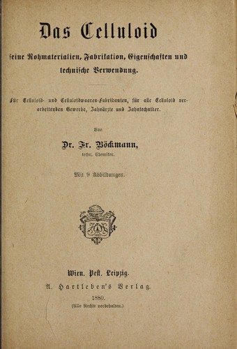 Cover for Das Celluloid