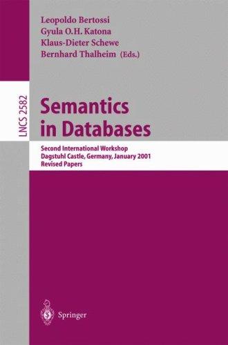 Cover for Semantics in Databases