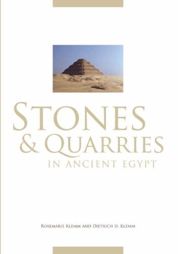 Cover for Stone and Stone Quarries in Ancient Egypt