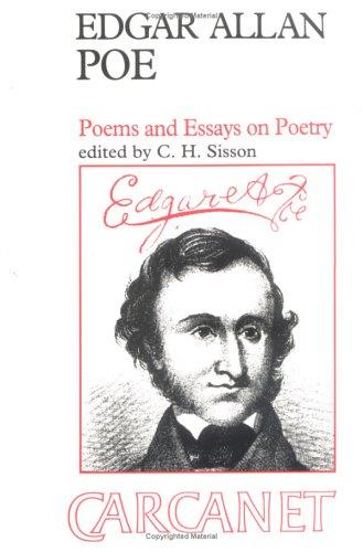 Cover for Poems and essays on poetry