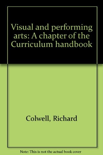 Cover for Visual and performing arts