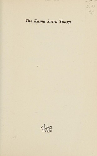 Cover for The kama sutra tango