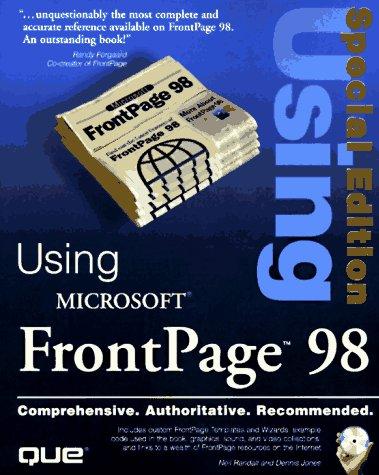 Cover for Special Edition Using Microsoft FrontPage 98