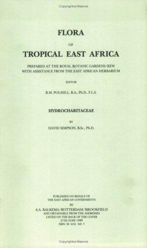 Cover for Flora of Tropical East Africa - Hydrocharitaceae (1989) (Flora of Tropical East Africa)