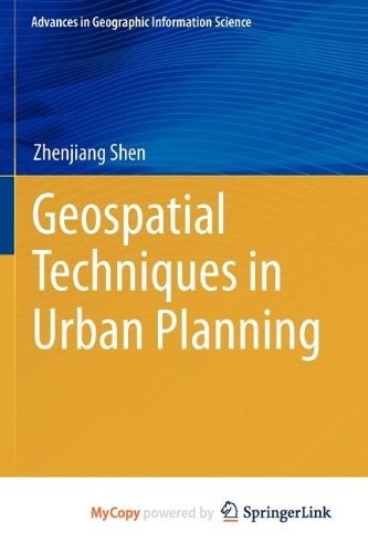 Cover for Geospatial Techniques in Urban Planning