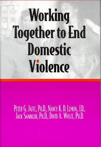 Cover for Working together to end domestic violence
