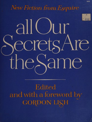 Cover for All our secrets are the same